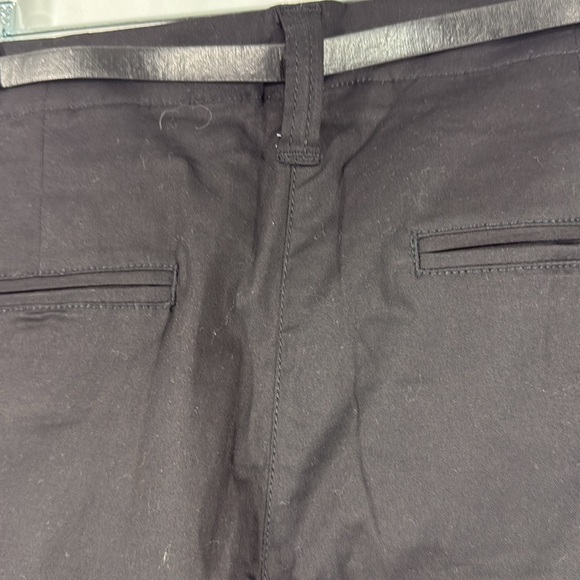 Ponny Tail Belted Black Women’s Trousers Size XL - Picture 7 of 9